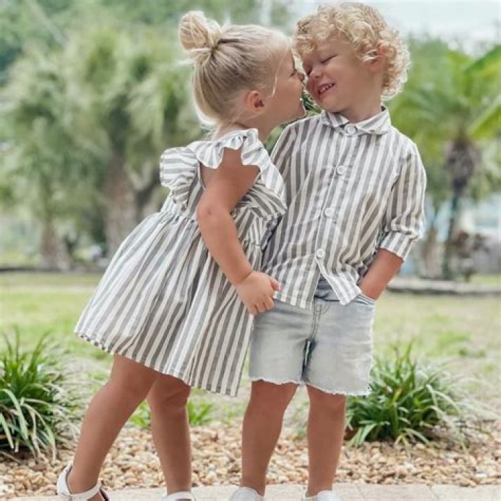 Adorable Matching Outfits For A Sibling Bond | Big Brother & Little Sister Styles