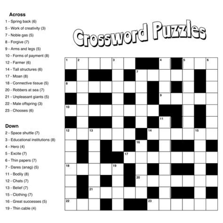 Find The Parson's House In Our Exclusive Crossword Puzzle