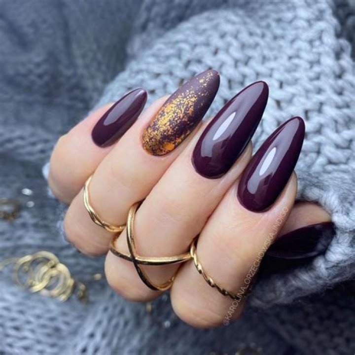Gorgeous Fall Nail Colors For A Touch Of Autumn Purple