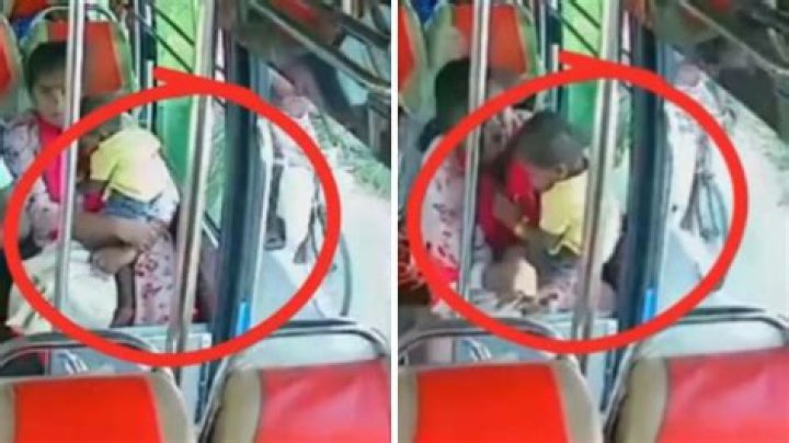 Horrifying Footage Exposes Shocking CCTV Leak Of Child And Mother