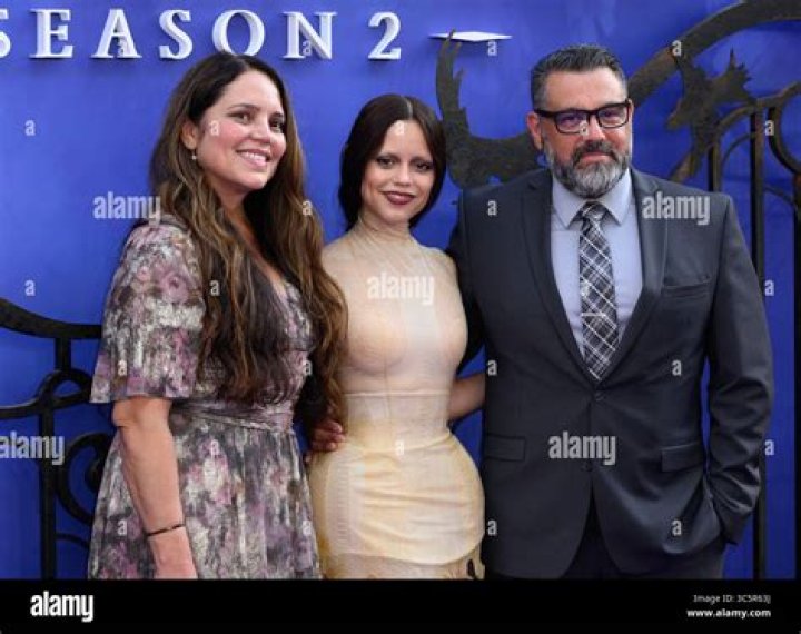Jenna Ortega With Family