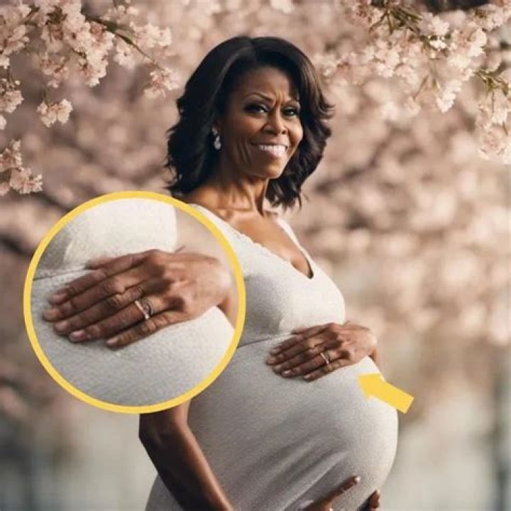 Michelle Obama's Pregnancy: Unseen Photos Revealed