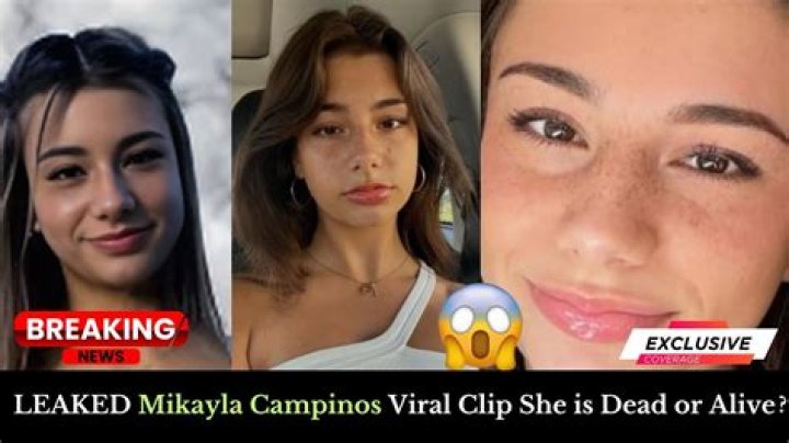Revealing Mikayla Campinos' Leaked Video: An Exclusive Expos