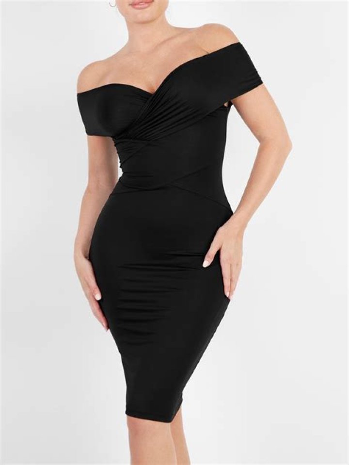 Stylish And Supportive: Embrace The Perfect Shapewear Midi Dress