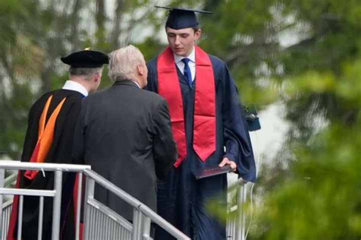 Witness Trump's Proud Moment At Barron's Celebrated Graduation